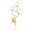 Onyx 3 - Light Dimmable Vintage Gold Leaf Wallchiere