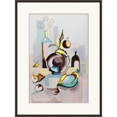 Still Life with Meditation 2 Framed Print