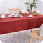 Rectangle Faux Linen Wipable Home Decorative Water Resistant Tablecloths-480945899-480945876