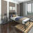 Bed Frames with Headboard and Charging Station