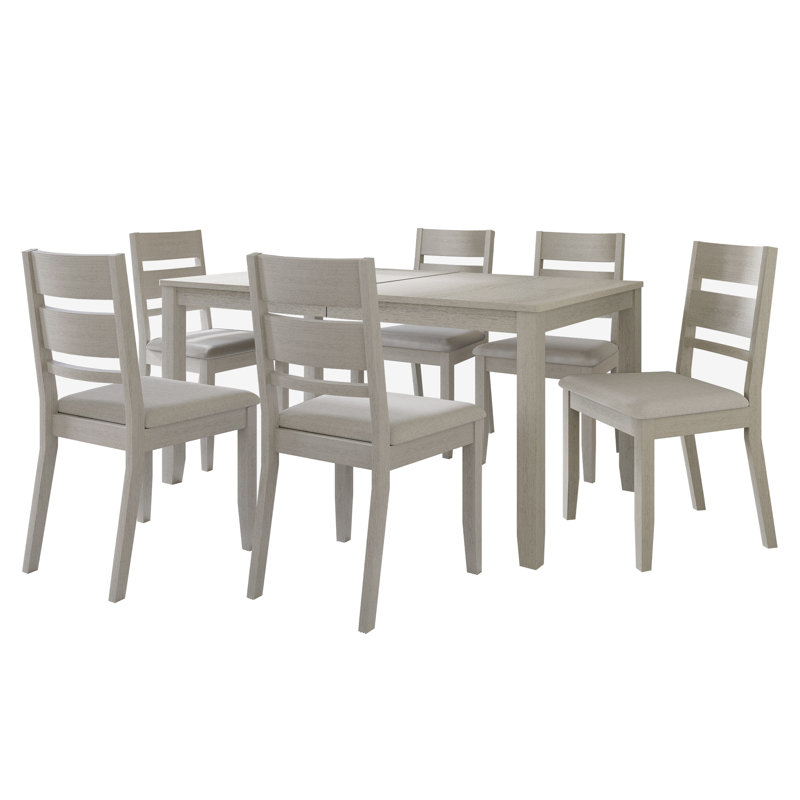 Ensemble repas 6 personnes Ocossio, Blanc