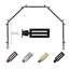 Tringle à rideaux simple réglable 0,81 po Iovica-686857791-749098538