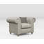 Melrose 115Cm Wide Tufted Genuine Leather Armchair-118216881-118216875