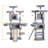 Lima Pet Heavy Duty Carpet 68 Inch Multi-Level Cat Tree Condos and Scratching Posts Included-331331325