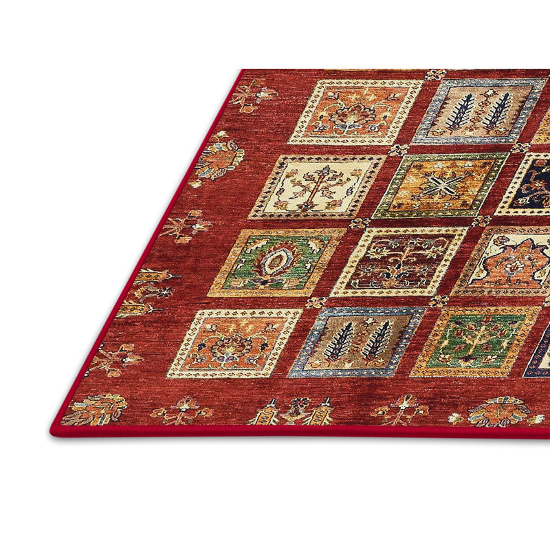 Abstract Indoor Rug, Rectangle 2' x 3'