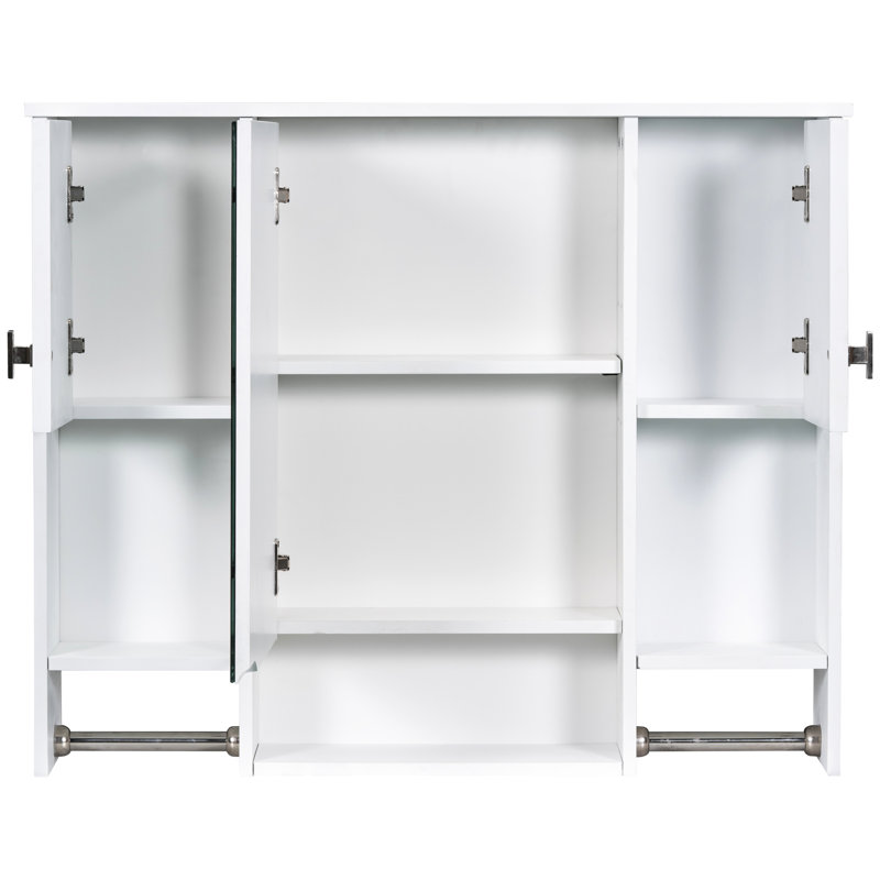 Wall Mounted Cabinet For Bathroom - & Practical With Mirror Storage