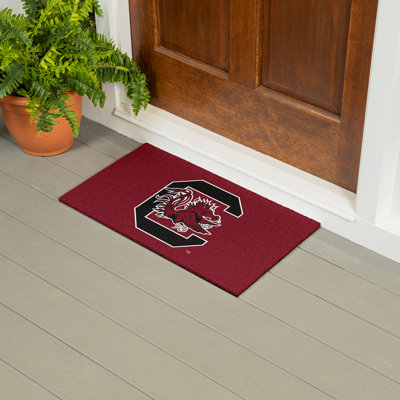 Tapis polychrome en PVC, 16 po x 28 po, Université de la Caroline du Sud