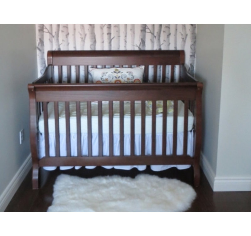 Lit de bébé convertible 4-en-1 Rippy, Espresso