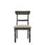 Ensemble de 2 chaises d'appoint Leventis