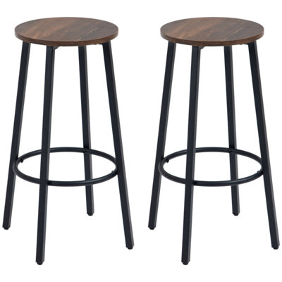 Counter Stool with Metal Frame
