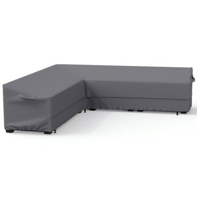 Patio Furniture Sectional Couch Sofa Cover Waterproof Outdoor L-Shaped Sectional Sofa Cover