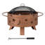 Steel Firepit Tarso - Ø83cm, Copper