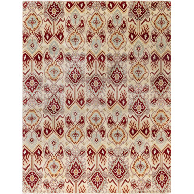 Leonard One-of-a-Kind 8' 0" X 10' 2" Wool Area Rug Beige