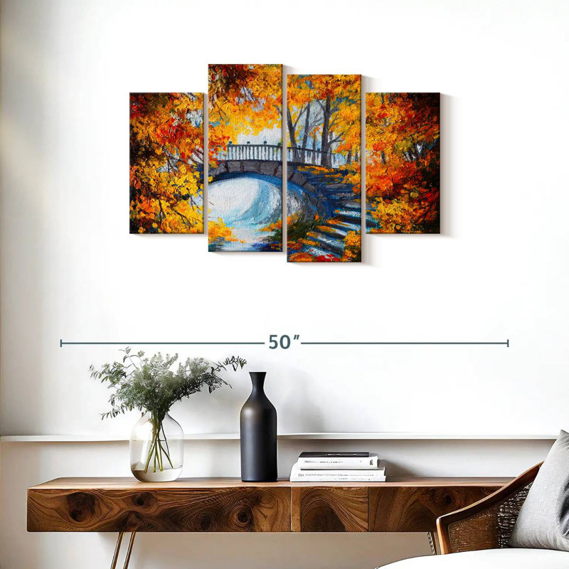 Lilie l'automne, H 22 po x l 36 po