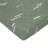 Ocean Waves Quilted Muslin Changing Pad Cover