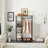 Clothing Rack, 5-in-1 Parent-Child Hall Tree with Coat Rack, Shoe Storage & Shelves for Entryway-1656073040