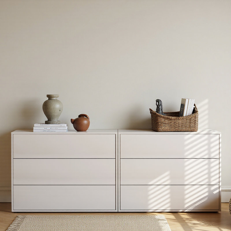 Armoire de rangement à tiroir 62,98 pouces (ensemble de 2)