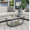 Table basse avec tablette Raimonds