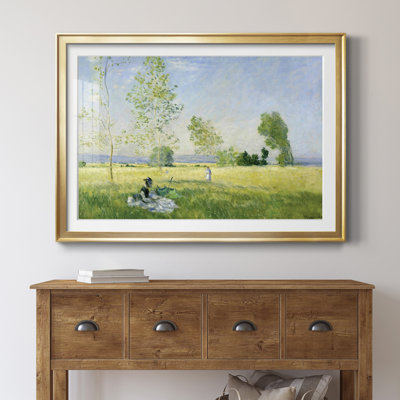 Été - Cadre photo, reproduction d'art sur papier