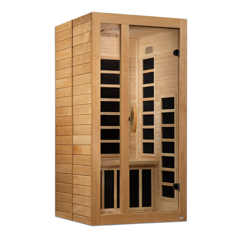 Sauna infrarouge FAR à une personne compatible avec Bluetooth