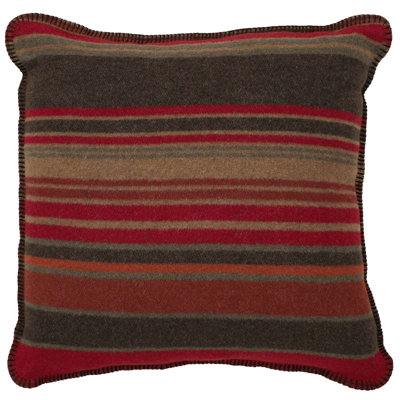 Wooded River Hudson Garnet Pillow - 20x20