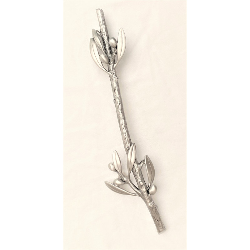 Novelty Pull, Satin Silver
