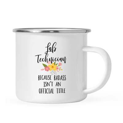 Corinthian Lab Technician Because Badass Isnt an Official Title Coffee Mug