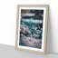 Splash of Water in Abstract - Picture Frame Graphic Art Print-55729965-55729966