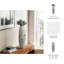 Petit vase nervuré en céramique Decorah-1455626147