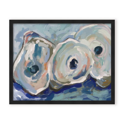 Coastal Retreat Pearlescent Elegance: Oyster Abstract