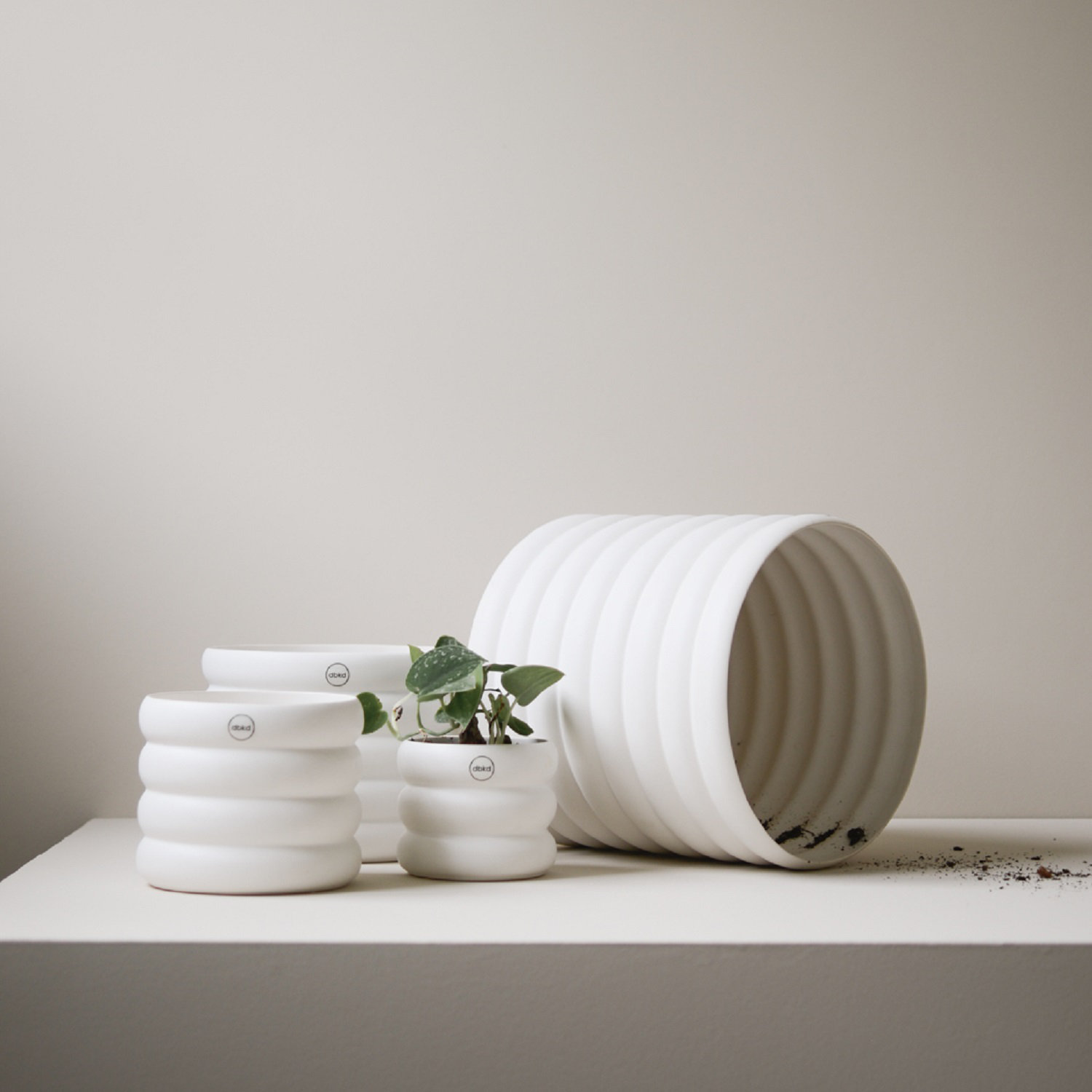 Adalai Ceramic Table Vase, 10.43" H x 10.63" W x 10.63" D