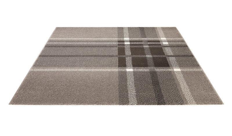 Plaid Hand Woven Area Rug, Rectangular 80 x 150cm
