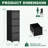 metal frame File Cabinet with 4 Drawers and wheels-326051580
