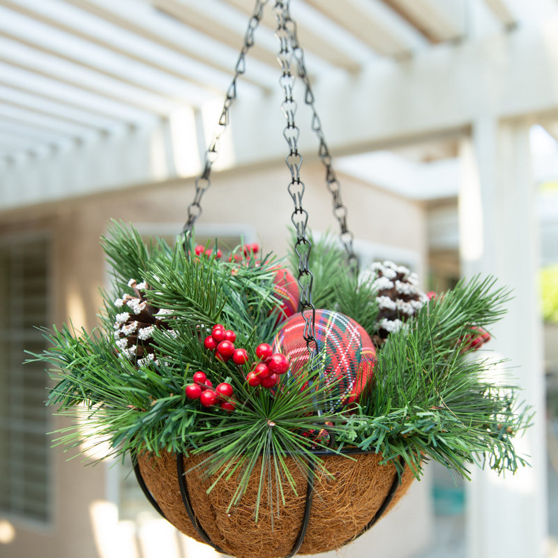Panier suspendu de Noël