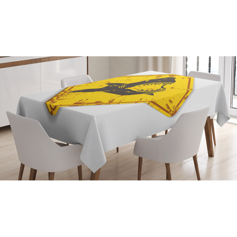 Shark Tablecloth, 84" L x 60" W