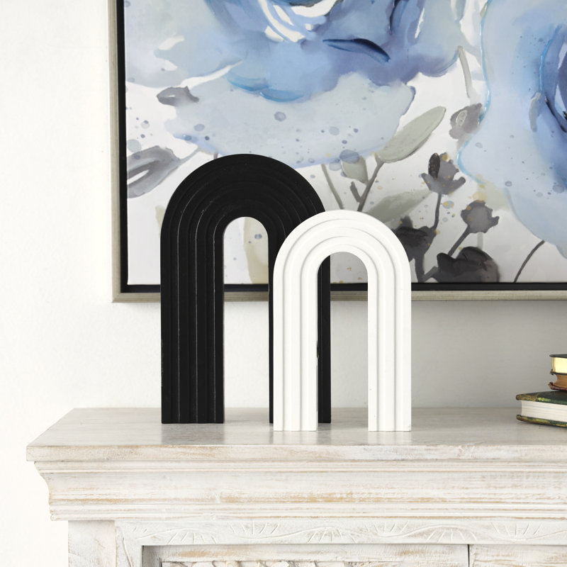 Ensemble de sculpture noire Emiterio