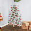 Décoration pour arbre de Noël Noelle avec crochets 5 pi-656070013