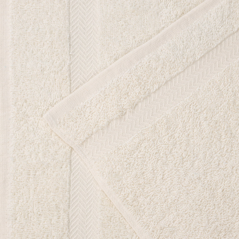 Ensemble de serviettes 6 pièces Franklin, Ivoire ivoire, 6 Pieces Towel Set