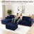 Boneless Corduroy Cloud Modular Couch,4-in-1 Flexible Combination Sectional Sofa-1208846018-1229887467
