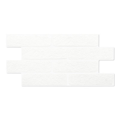 11.8" x 23.6" MCM Brick Flexible Stone Slate Travertine Wall Tile