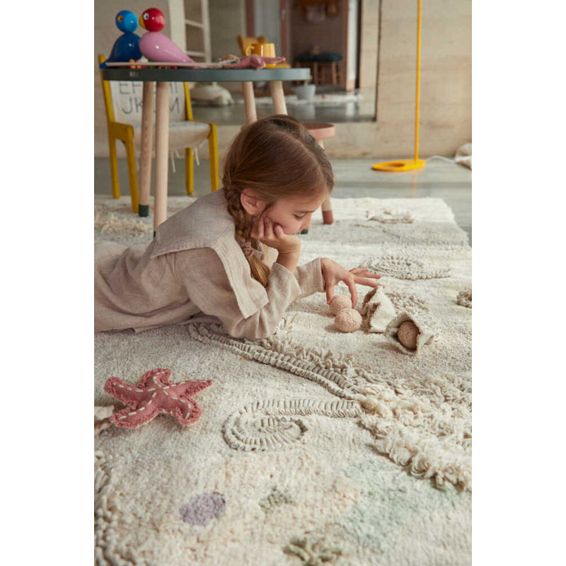 Washable Play Rug Seabed