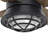 54" Seafarer 4 - Blade Outdoor Standard Ceiling Fan with Wall Control and Light Kit Included