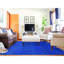 Tapis bleu nouvel âge 8 pi x 10 pi Jesslene