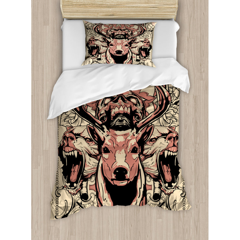 Rustic Polyester Duvet Cover