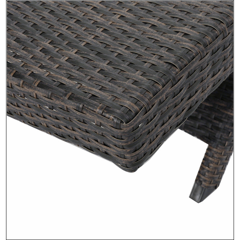 Chaise longue en osier Salem