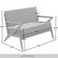 Causeuse d'appoint en velours-1084966078-1084966017