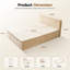 Lit plateforme tapissier simple à compression-662390408-683021575