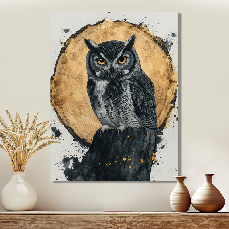 Giannoulis - animaux, art mural, H 20 po x l 12 po, Toile tendue, Ne s’applique pas