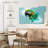 Brampt Multicolored Abstract Macaw-108155757