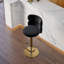 Swivel Yes Bar Stool with Stainless Steel Frame